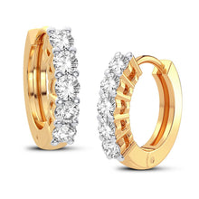 14K 0.27CT Diamond Earring