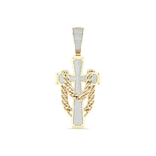 10K 0.43CT Diamond Pendant