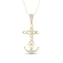 10K 0.40CT Diamond Pendant