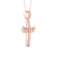 10K 0.43CT Diamond Pendant