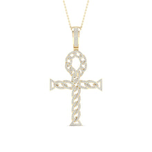 10K 0.70CT Diamond Pendant