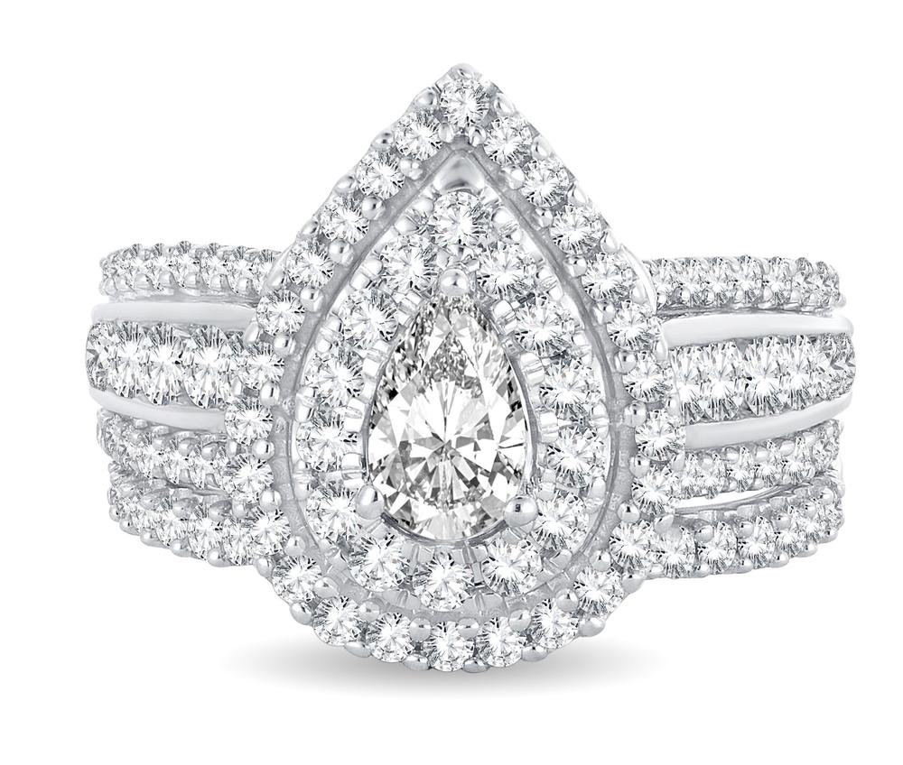 14K  2.00ct Diamond Bridal Ring