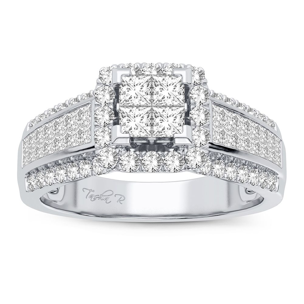 10K 0.93CT Diamond Ring