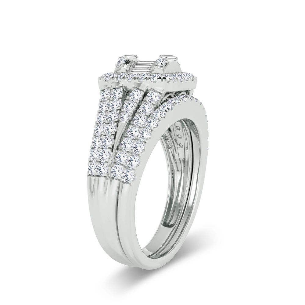 14K 1.00ct Diamond Bridal Ring