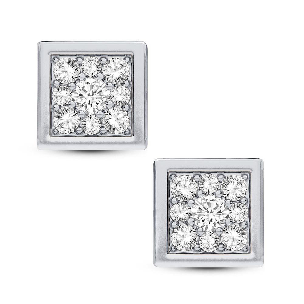 14K 0.33CT DIAMOND EARRING