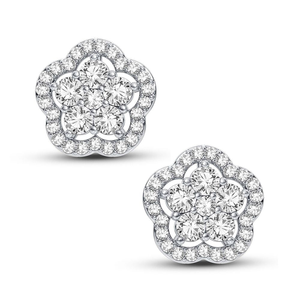 14K 1.00CT DIAMOND EARRING