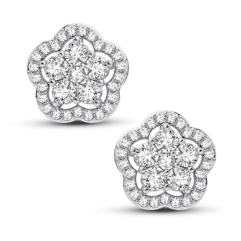 14K 0.75CT DIAMOND EARRING