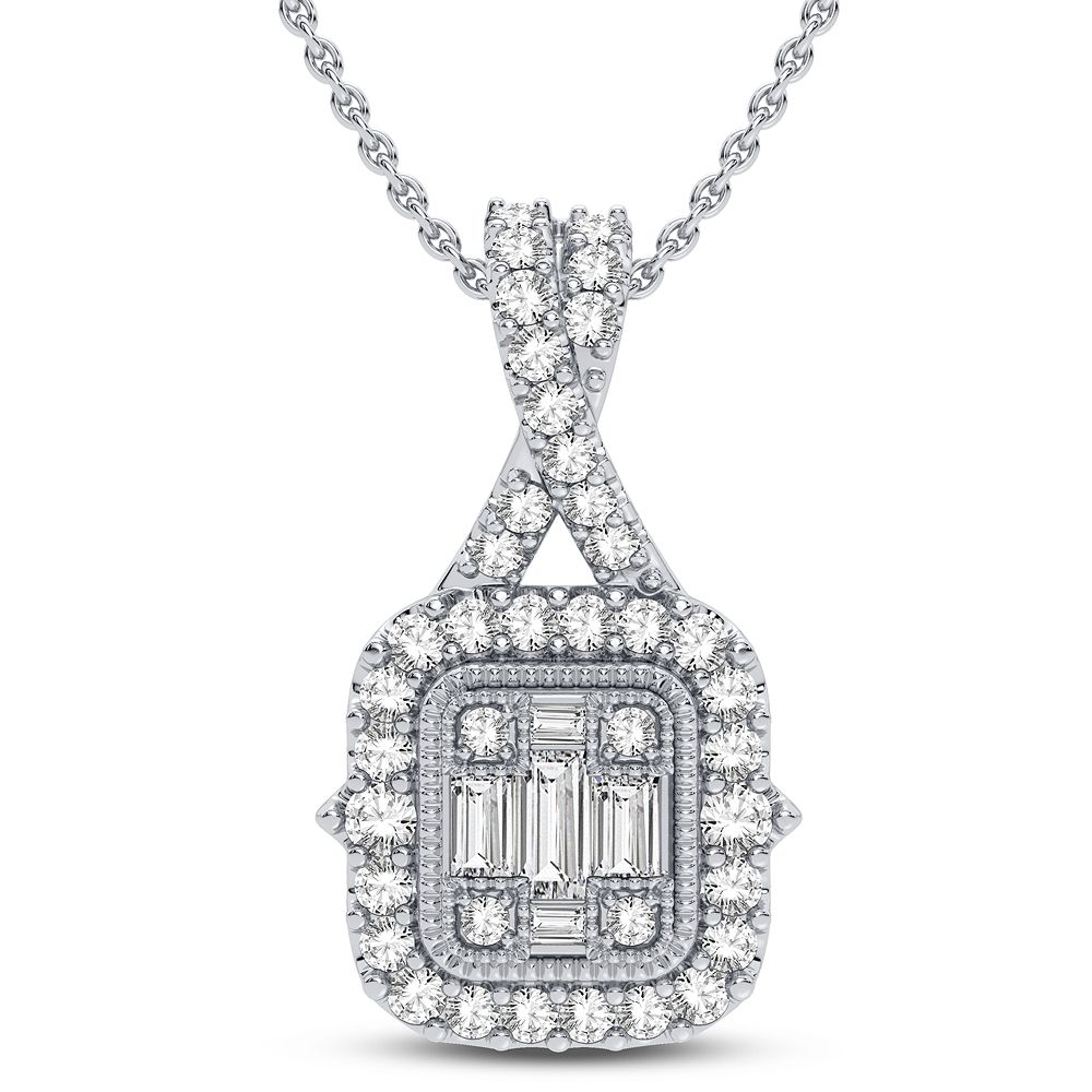 14K 0.33CT DIAMOND PENDANT