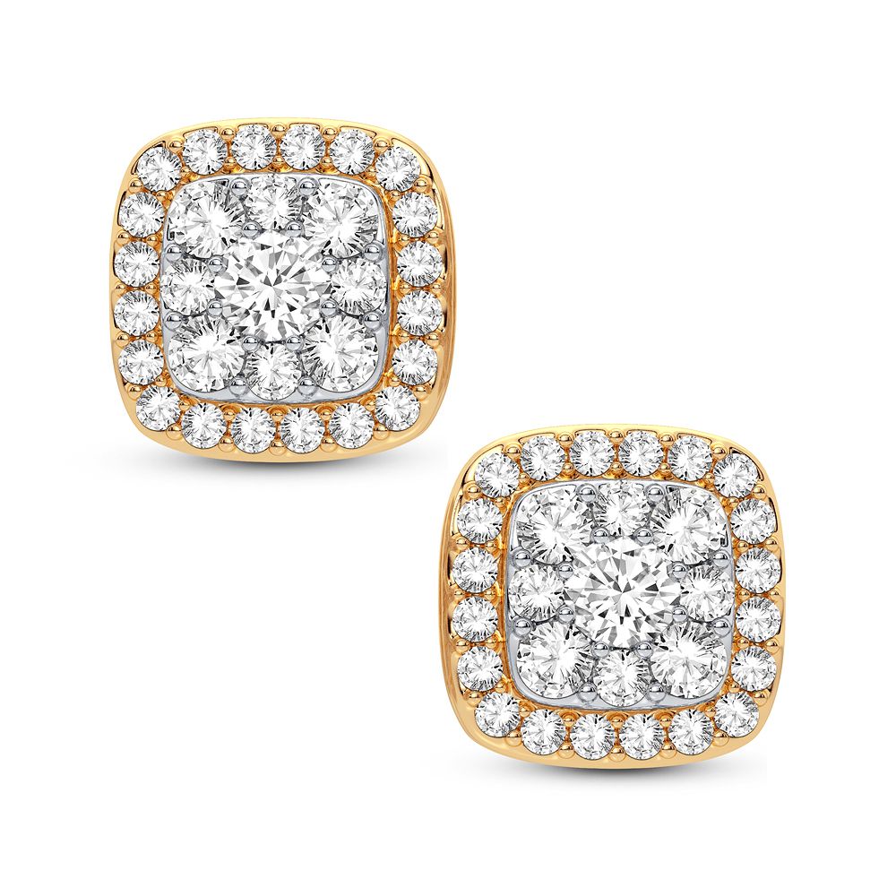 14K 0.33CT DIAMOND EARRING