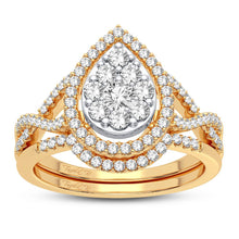 10K 0.75CT DIAMOND BRIDAL RING