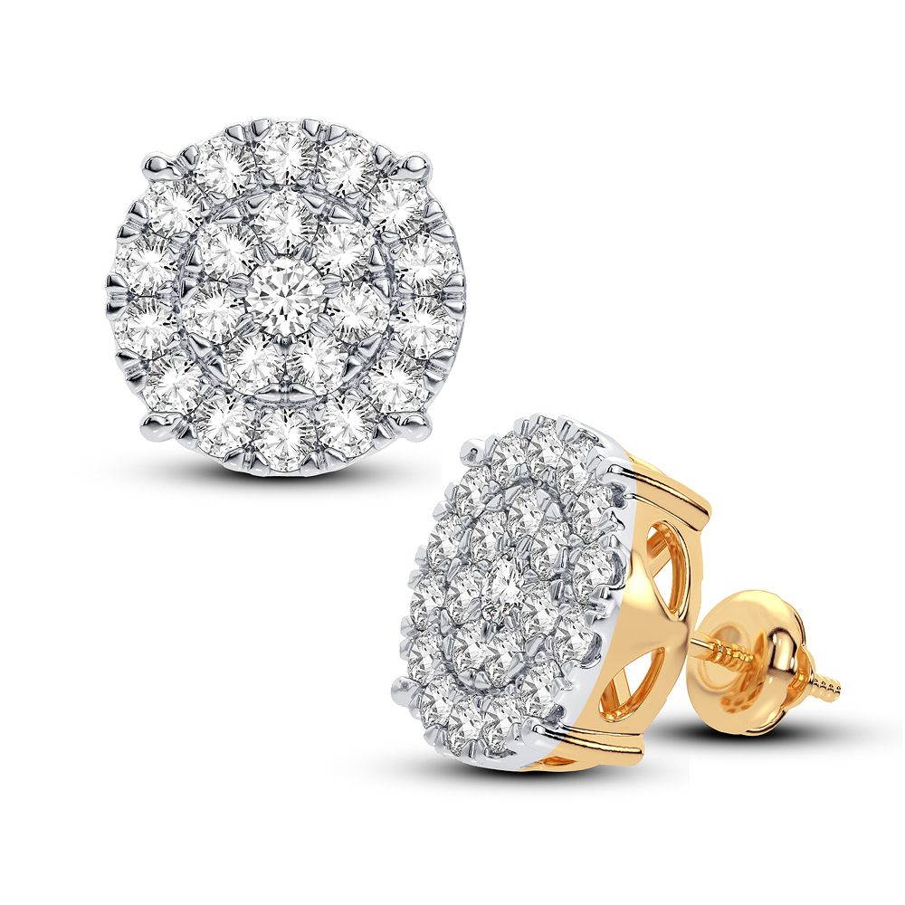 14K 1.50CT DIAMOND EARRING