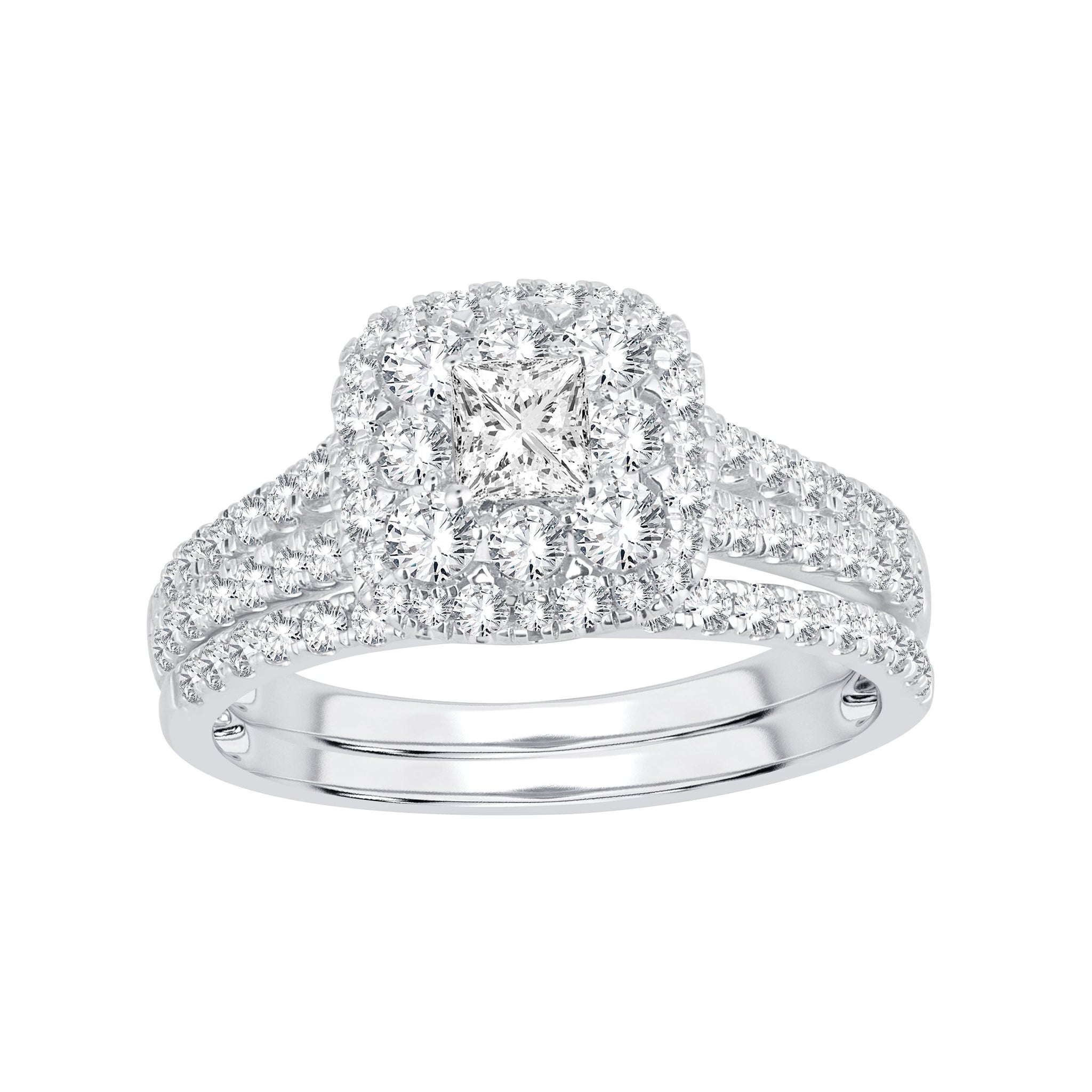 14K 1.17CT Diamond Bridal Ring