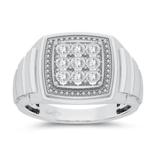 10K 0.20ct Diamond Mens Ring