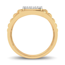 10K 0.15ct Diamond Mens Ring