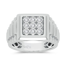 10K 0.15ct Diamond Mens Ring