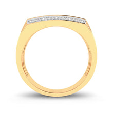 10K 0.15ct Diamond Mens Ring