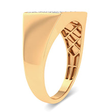 10K 0.20ct Diamond Mens Ring