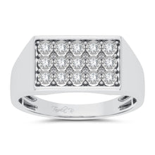 10K 0.20ct Diamond Mens Ring